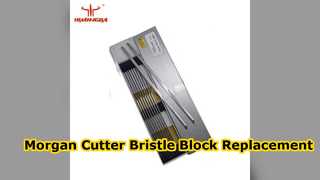 Morgan Cutter Bloque De Cerdas De Nylon 100x100x42mm Recambio