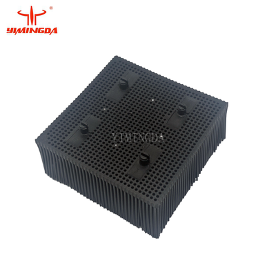 060548 Bristle Block Plastic Brush 100 x 100 x 40mm Nylon Material for Bullmer D8001 D8002 XL7501 D5001 E80 D8002S