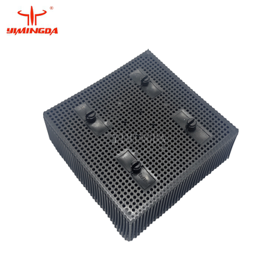 060548 Bristle Block Plastic Brush 100 x 100 x 40mm Nylon Material for Bullmer D8001 D8002 XL7501 D5001 E80 D8002S