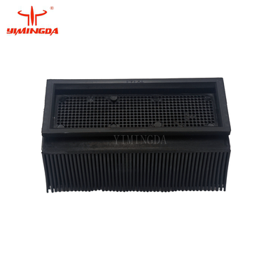 Black Nylon Bristle Block 49mm Height for YYC Cutter Plastic Brush