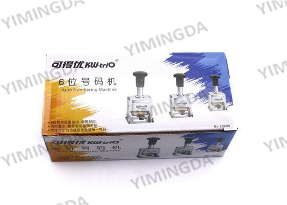 6 8 Digit 20600 20800 Automatic Numbering Machine  Zinc Alloy