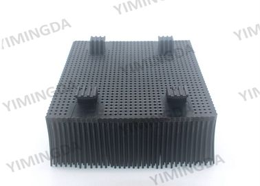 bloque material de nylon de las cerdas del cortador de 100*100m m de la cerda del pie cuadrado auto del negro para el cortador de IMA