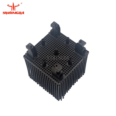 Bloque de cerdas de nylon negro para cortador FK, cepillo de plástico para cortador FK Tamaño: 50*50mm