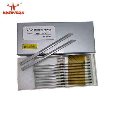 Cuchilla de corte de material HSS de 150x7x2,5 mm 645694 para el cuchillo cortador Serkon