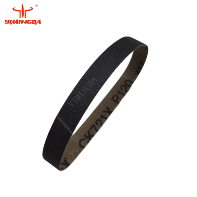 P120 Grit 120 cinturón de afilador 285.75x12.7mm Negro para la máquina de corte FK