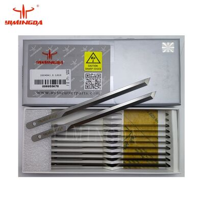 160/162 x 8,0 x 1,6 mm Cuchilla de corte CH08-02-25W1.6H3 Cuchillo de corte para máquina de corte YIN AGMS