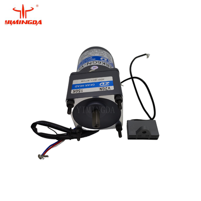 84630046 + 84633003 CAJA DE CAMBIOS + MOTOR DE PRENSADO DE TELA para máquina cortadora esparcidora Bullmer KW2000